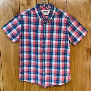 UrbanPipeline Button-Up Collard Short Sleeve Shirt
